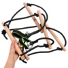 Portable Wooden Swing Rope Ladder Climbing Toys Tree Houses Swings Bunk Bed Rope Kids Beech Hanging Accessories 2