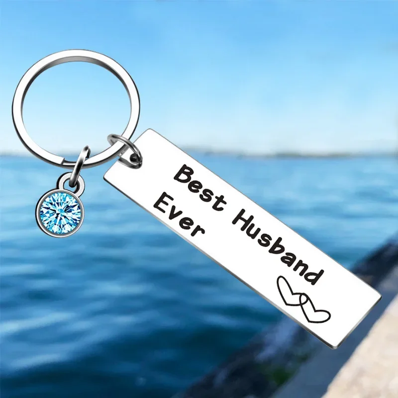 

Hot Best Husband Ever Keychain Pendant Valentine's Day Gift Key Chains Lover Gift