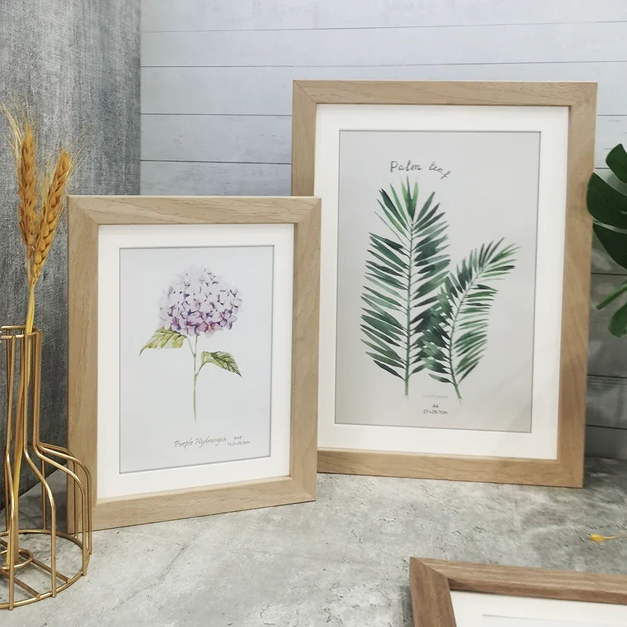 Natural Wood Photo Frames For Picture Wall 10X15 15X20 20X25 A4 Pictures Frame Stand For Photo Decor Commemorative Gift 1Pc photo frame,wood photo frame,wood frame,wood picture frame,art frames