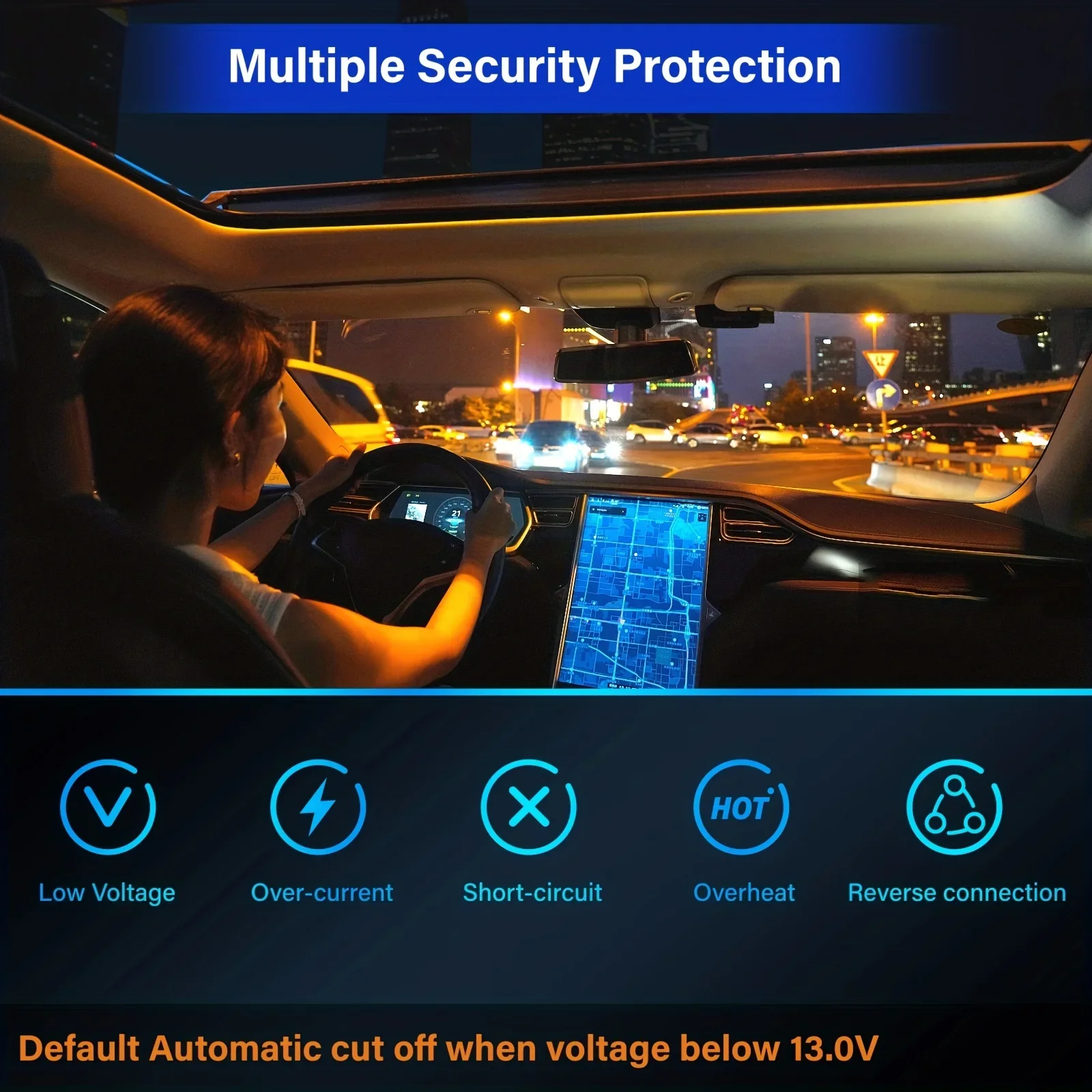 Dash Cam Hardwire Kit with Time Lapse Recording
