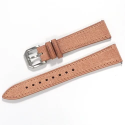 Italian Tanned Babele Vintage Leather Strap with Quick Release - 22mm (NATURAL)