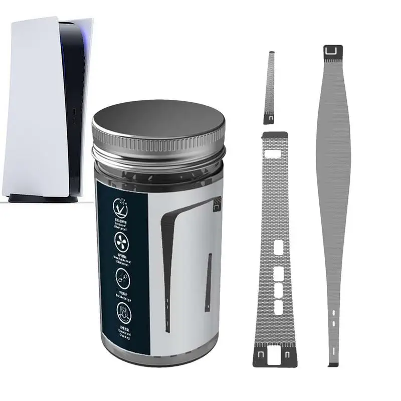 

Защитный чехол для игровой консоли, центральный пыленепроницаемый фильтр, центральный пыленепроницаемый фильтр для защиты от пыли и шерсти домашних животных