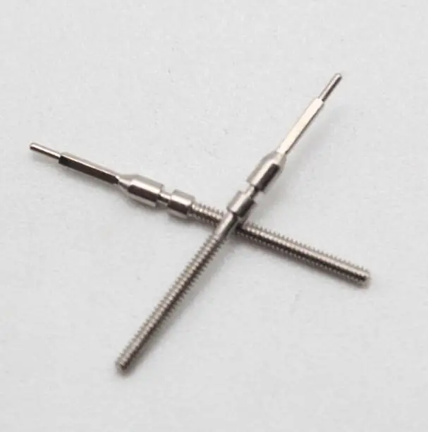 

2PCS/Bag Stainless Steel Watch Crown Winding Stem Replacement for T16