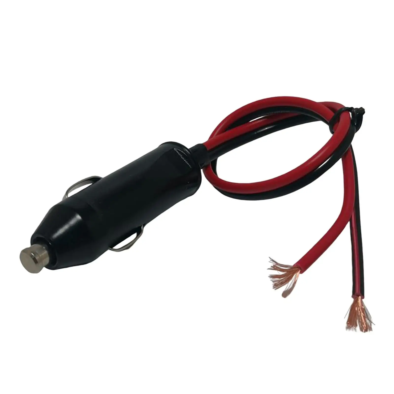 2-4pack Cigarette Lighter Male Plug with Leads with 10cm Extension Cable Cars