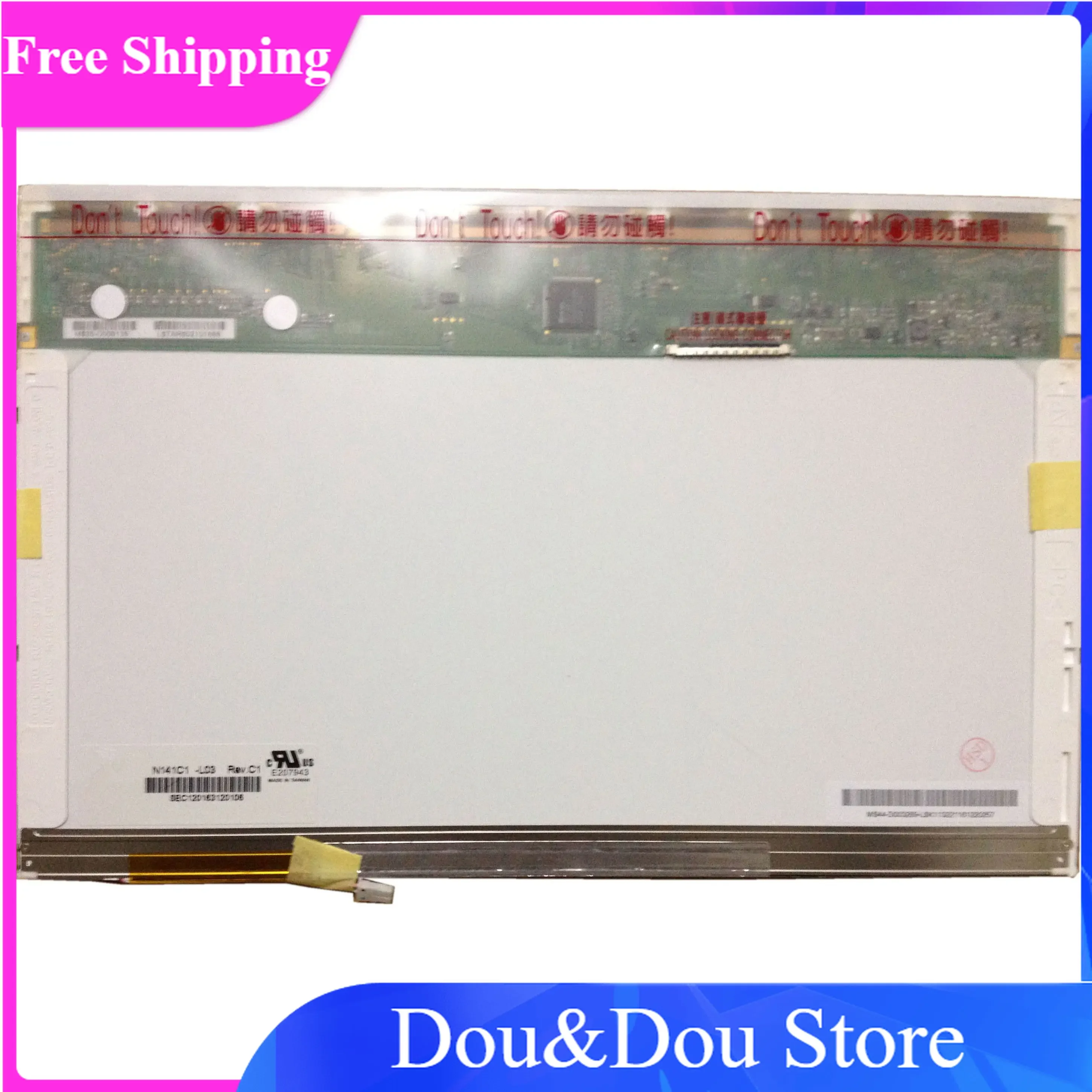 

N141C1-L03 fit LTN141BT06 LP141WP1 LTN141WD1 N141C3-L02 B141PW01 N141C3-L03 B141PW03 30-контактный ЖК-дисплей