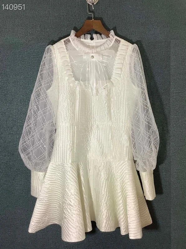 

High zc9779 quality New Fashion Women 2022 spring Dress Luxury European Design party style dress