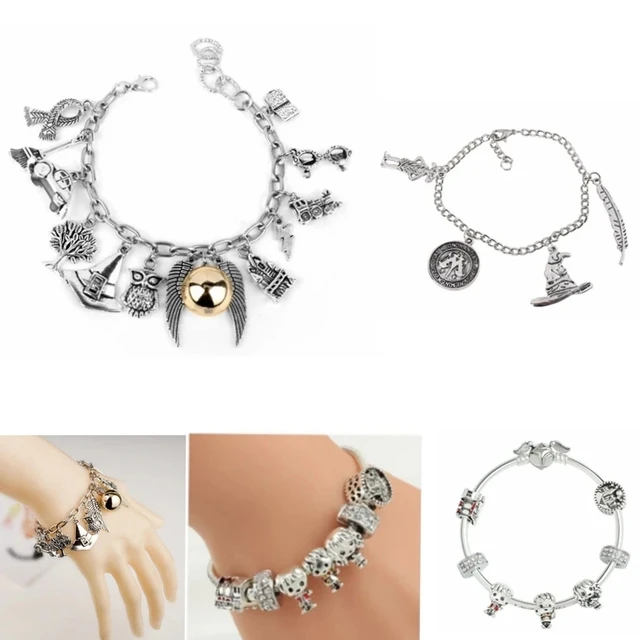 New Hot Harried Bracelet Badge Golden Snitch Combination Potter