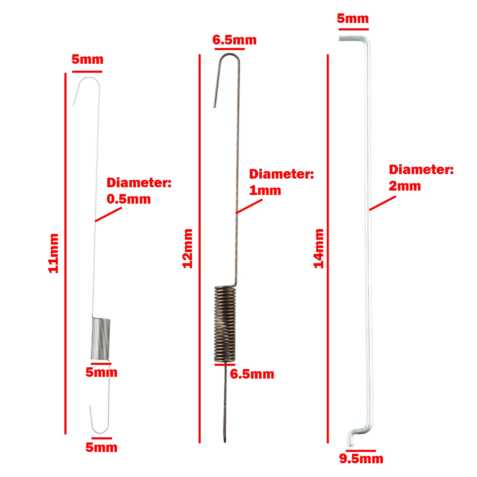 

Metal Throttle Governor Springs Engine For Honda GX120 GX140 GX160 GX200 Garden Lawnmower Link rod Replacement