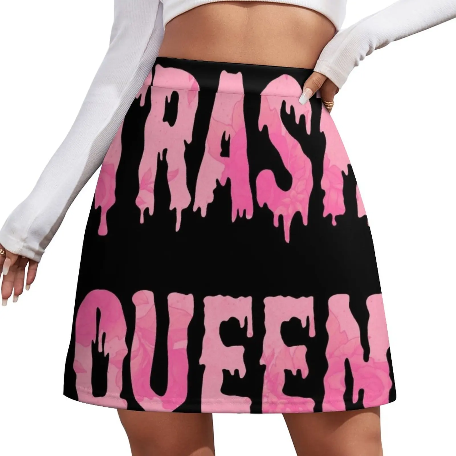 

Trash Queen Mini Skirt women clothes skirts for womens new in external clothes skirts women summer 2024