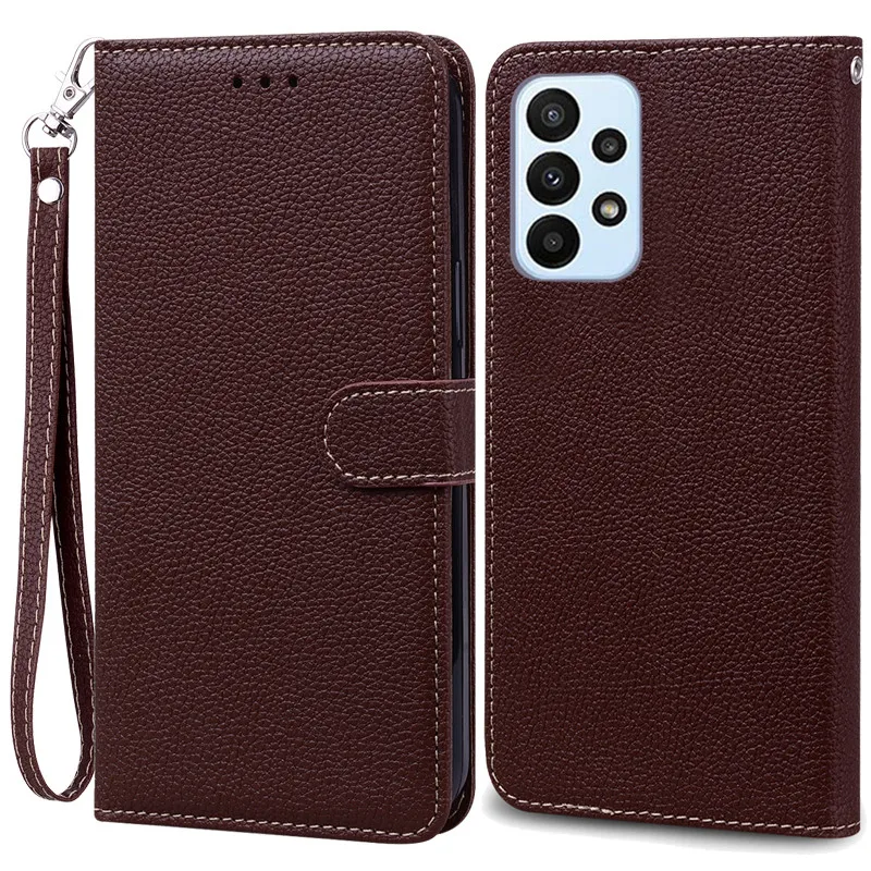 Luxury Leather Wallet Flip Case - Premium Protection & Style