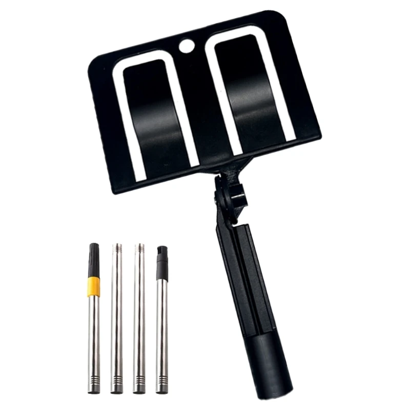 Convenient Angle Sprayer Paint Shield Holder Support Stand Set with Adjustable Positions For DIYer And Professional Use D2RD