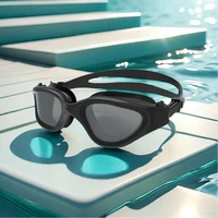 Adult Professional Swimming Glasses Non-leakage Anti-fog Diving Glasses Anti-UV High-definition Plating Swimming Glasses