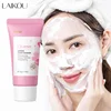 LAlKOU Sakura Gentle Facial Foaming Cleanser Shrink Pores Deep Clean Oil Control Reduce Blackhead Moisturizing Facial Skin Care 1