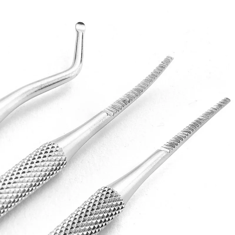Stainless Steel Cuticle Pusher 1Pcs Manicure Tools For Nails Polish Glue Cuticle Remover Accessories