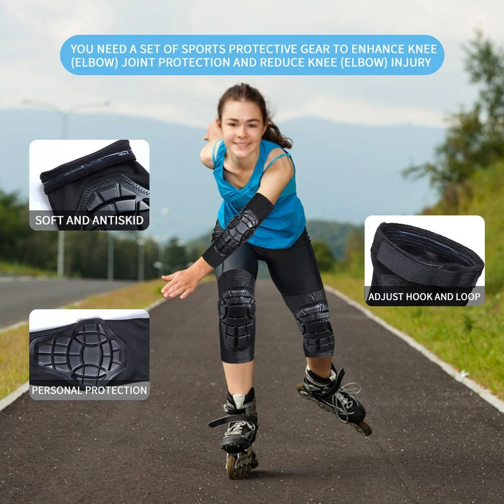 Knee Pad Knee Support Sleeve Elbow Pads Protective Gear Set 1Pcs Youth Children Basketball Knee Sleeves or Elbow Pads Anti-Collision Knee Pads Volleyball Protective Gear Joint Protection