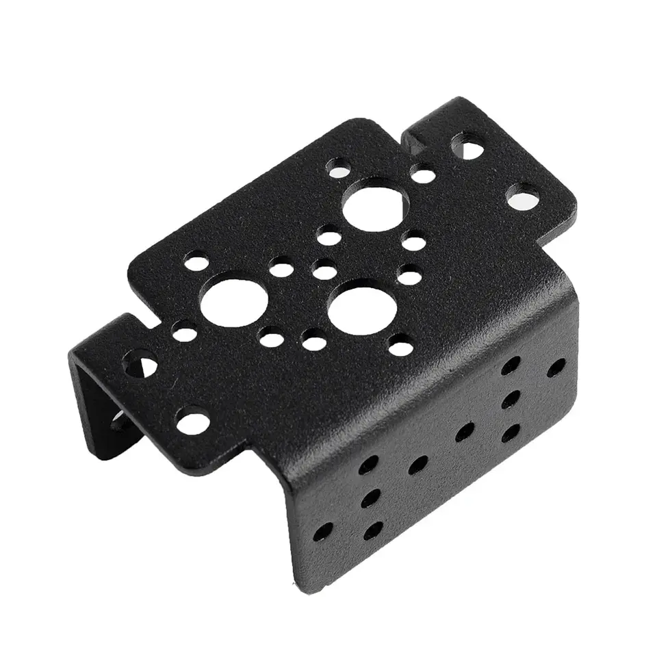 1/2/4/10 PCS Multi Servo Bracket for MG995 MG996R Universal Aluminum Multifunction Servo Bracket Robot Steering Gear Bracket image 4