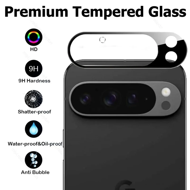Premium Black Camera Lens Protector and Screen Shield for Google Pixel Pro & XL Series