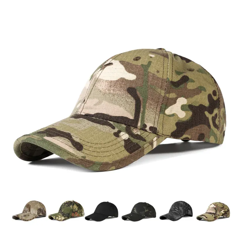Fashion Outdoor Camouflage Cap Summer Hats for Men Sports Visor Men's Casual Hat Baseball Cap Military Fan Tactical Cap