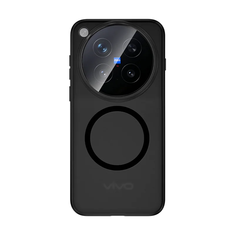Enhance your product title by highlighting key features and creating a more enticing description. Here's a suggestion:

Premium Magnetic Crystal Matte Phone Cover with Anti-Fingerprint Protection