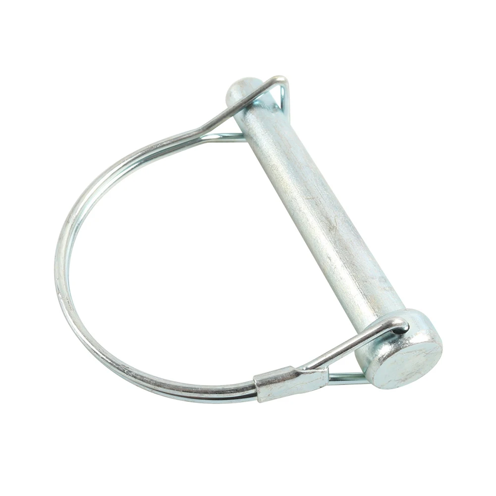 

Quick Lock Safety Pin Lock D Shape Metallocking Quick Lock Trailer Coupler M8*70mm Bicycle Stroller Cargo Boat