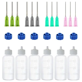 30ml poterie boue peinture bouteille presser multi-aiguille boue bouteille bricolage céramique poterie céramique outils peinture Sculpture décor 1