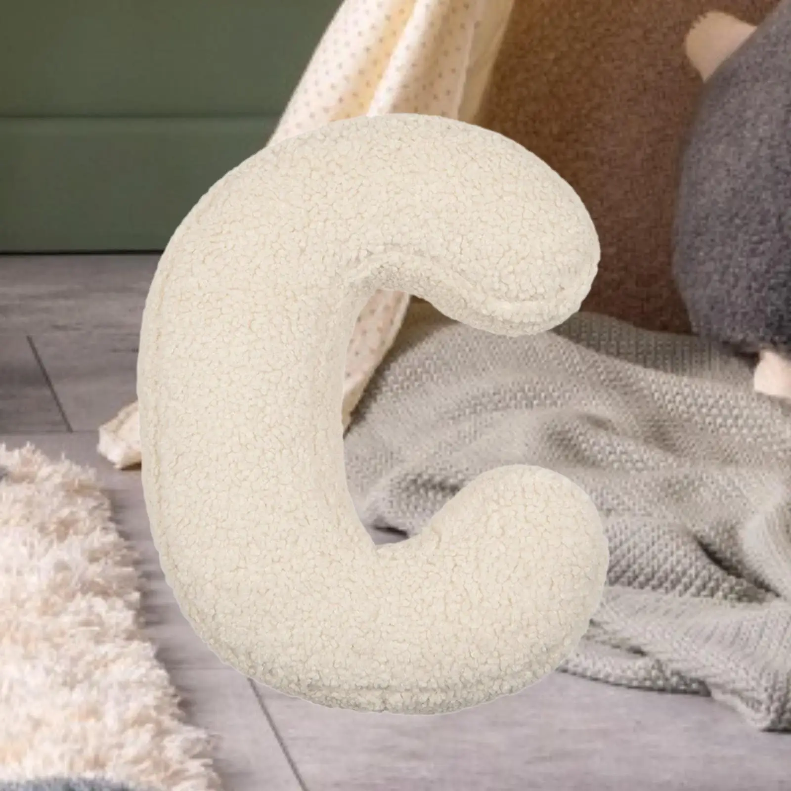 Letter Plush Pillow Ornament Throw Cushion Decorative Throw Pillow for Living Room Home Office Couch Home Decoration 6