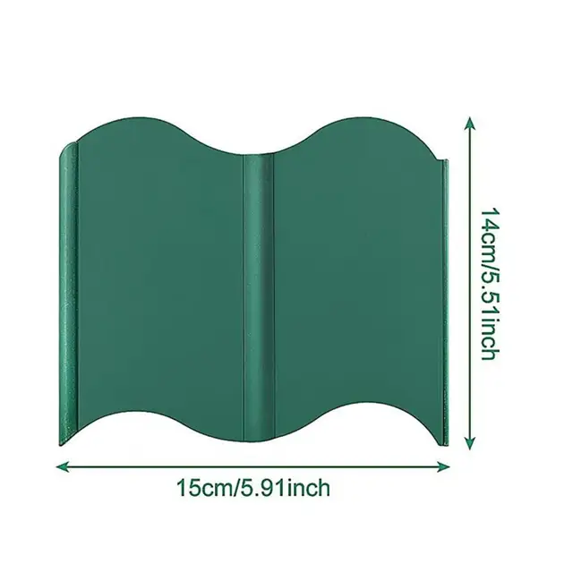 20 db Fű Gyep Növényi Szegély Rugalmas Kerti Határ Kerítés Sétány Táj Szélén Barkácskerti Dekoráció - Image 5