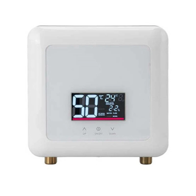 Электрический нагреватель горячей воды 5500 Вт 110 В, мгновенный нагреватель с постоянной температурой и дистанционным управлением