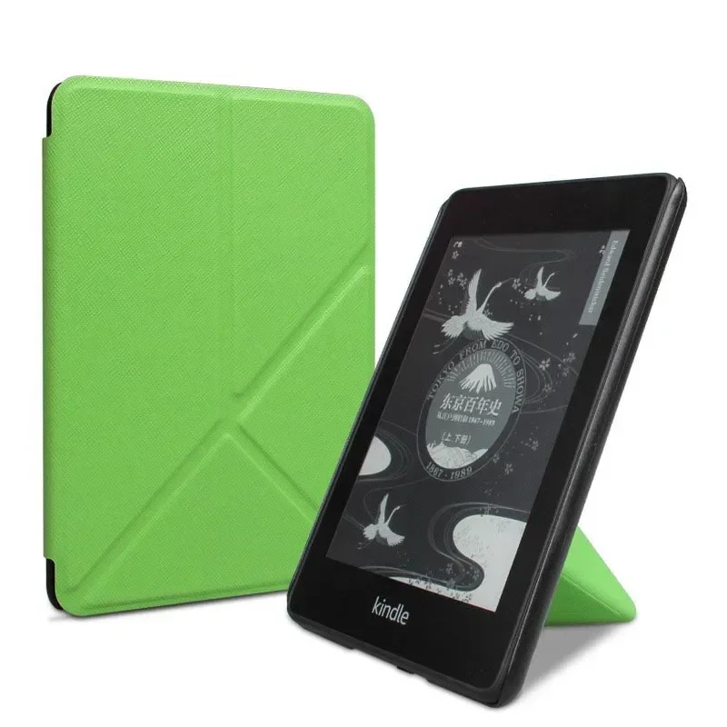Versatile Foldable Stand Cover for Kindle - Protective Pouch for Various Sizes