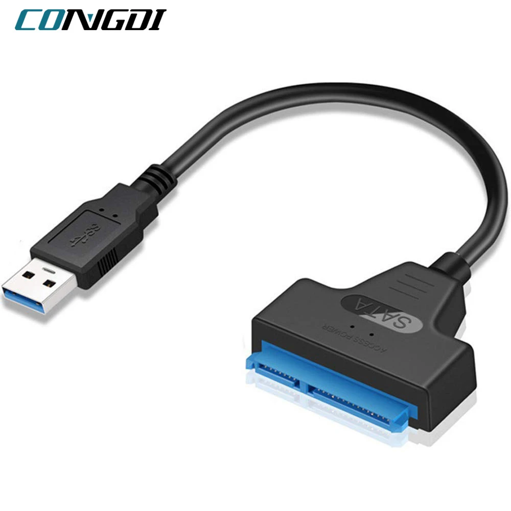 Cable Sata 3 a Usb 3,0, conectores de Cables de ordenador, Cable adaptador Usb 2,0, compatible con disco duro Ssd Hdd pulgadas|Conectores y cables de ordenador| - AliExpress