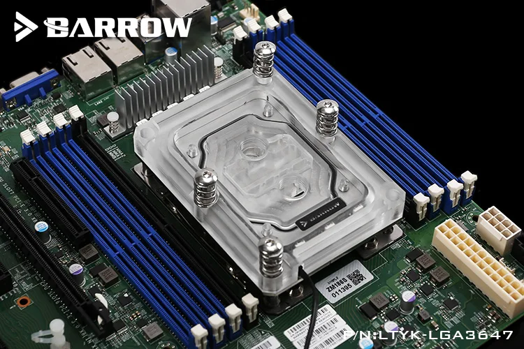 

Barrow LTYK-LGA3647, For Intel Lga3647 Skylake-E CPU Water Cooling Block cpu watercooling support rgb