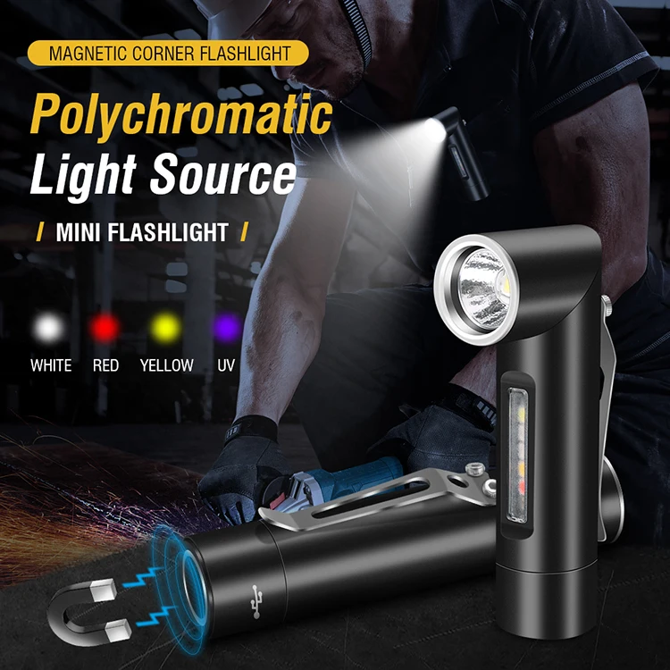 Description Picture 2 of itemFlashlight led rechargeable strong light mini flashlight, portable emergency lighting, flashlight