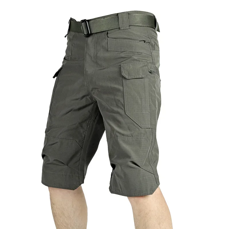 Men's Camouflage Workwear Autumn Outdoor Multi Pocket IX7 Wear-resistant Cut Resistant Waterproof Tactical Pants
