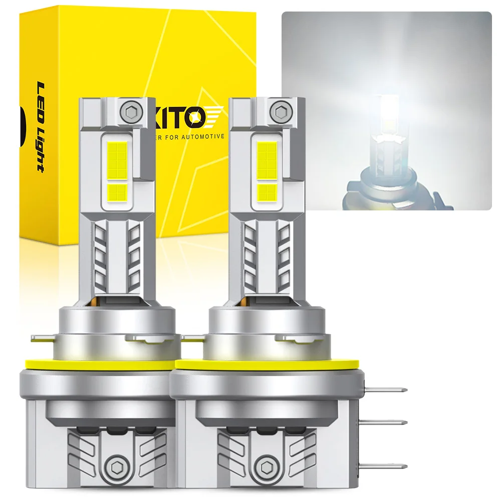 Ampoule H7 100w Ampoule Phare H15 Xénon 100W 55/15W Super White 6500K - Pour Voiture, Feux De Jour Et Phares Ampoule H7 55 W - Foto 5