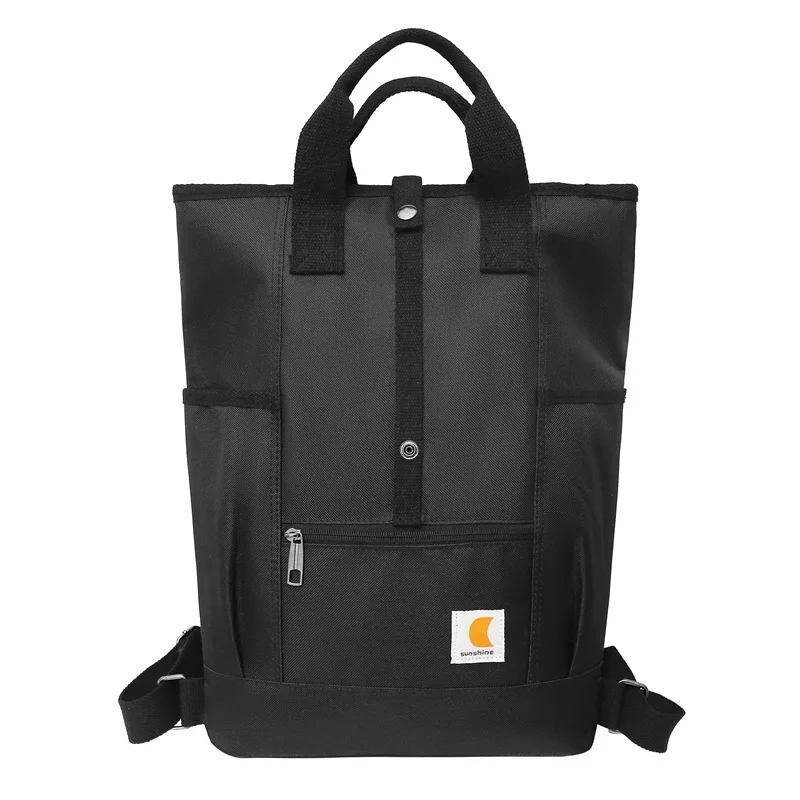 Men Women Retro Trendy Backpack Street Computer Bag Multi functional Portable Single Shoulder Diagonal Backpack Travel Bag