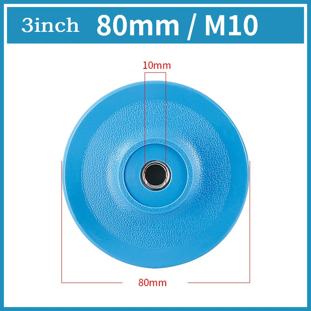 

Polishing Pad Sanding Disc Pad Car For Polishers For Sander Self Car Paint Care Polishers Sander Parts 1pc Blue+Black