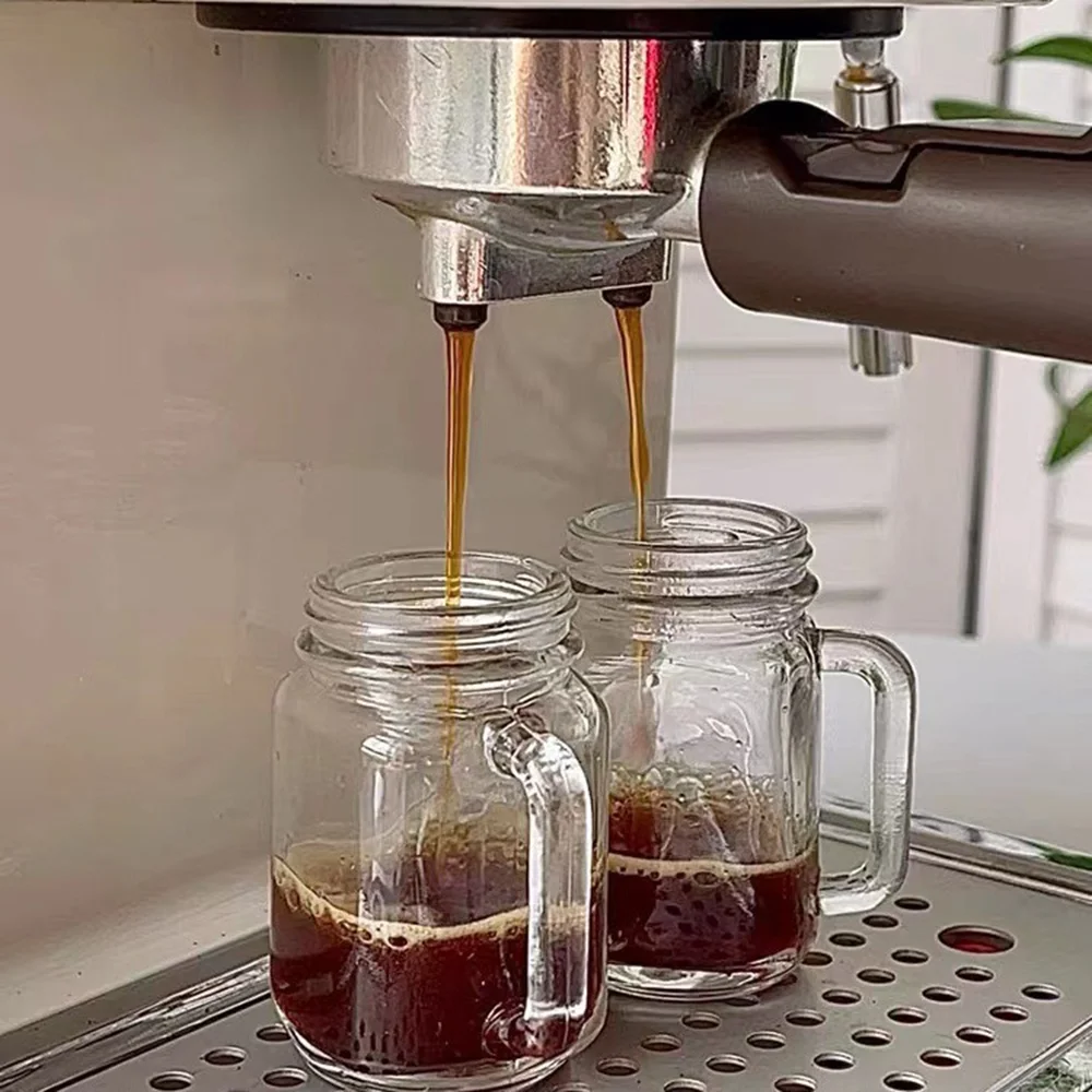 35ml Mini Mason Jar For Jam Honey Portable Leakproof Coffee Milk Juice Bottle With Lid Home Party Bar Vodka Spirits Shot Glass 2