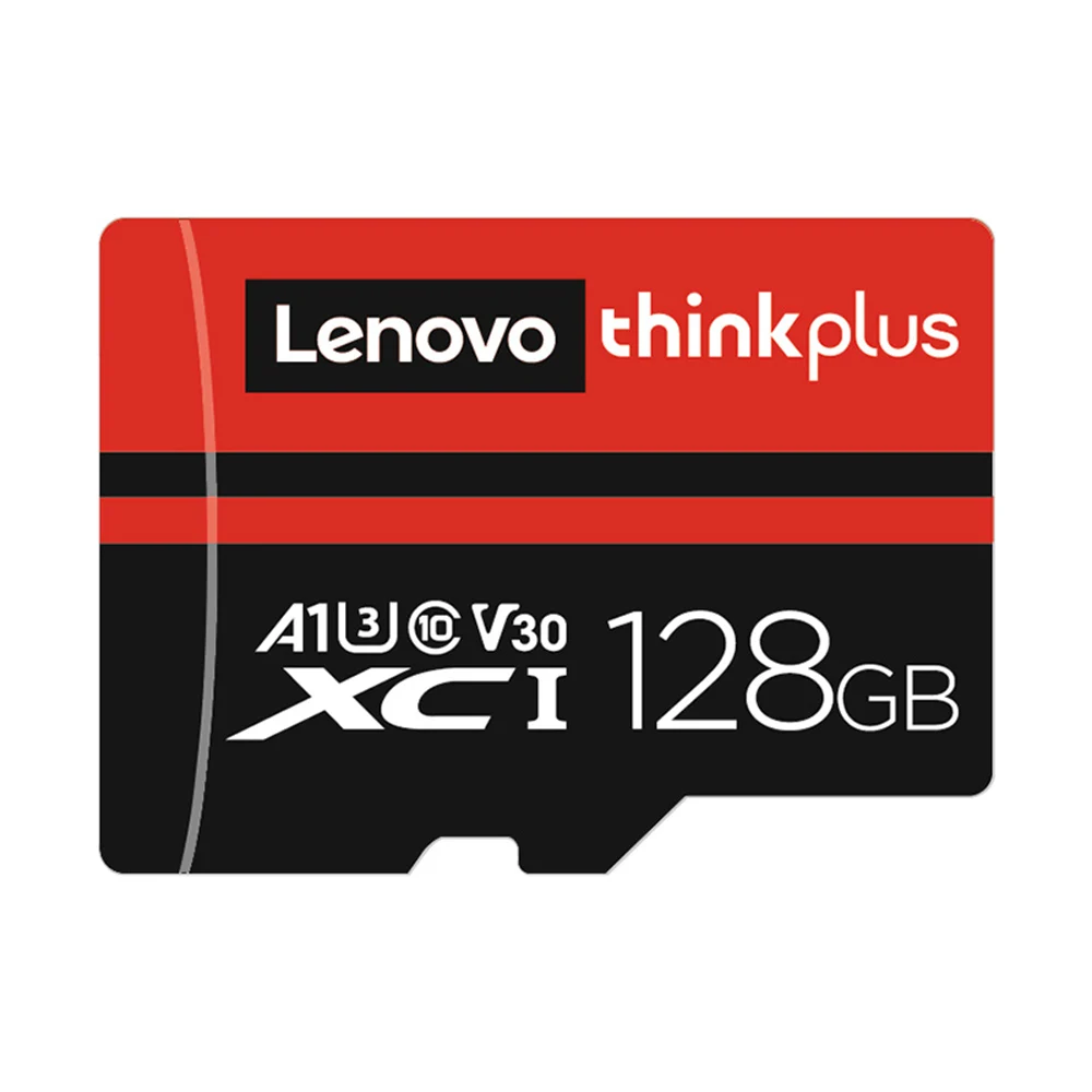 Lenovo thinkplus TF102 128GB TF Card A1 U1 C10 V10 Micro SD Card Read Speed up to 90MB/s for Dash Cam Security Monitoring