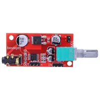 MAX4410 Headset Amplifier Low Power Mini Amp Pre-Amplifier Board Miniature Earphone Amplifier Module Power Preamplifier 3