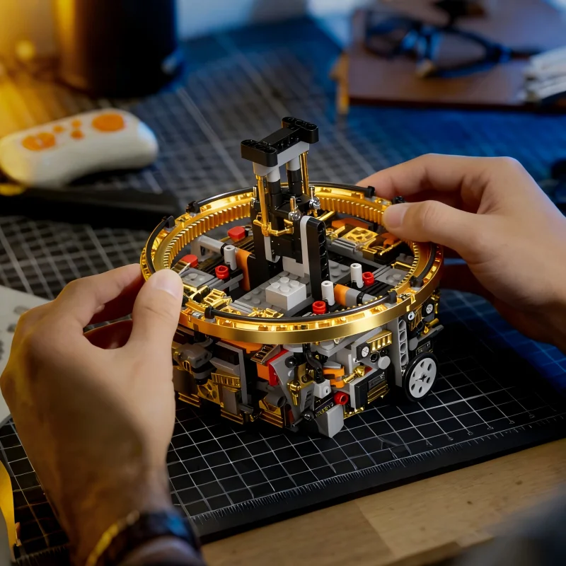 New Programmable Recon Robot Ball Building Blocks Puzzle 2
