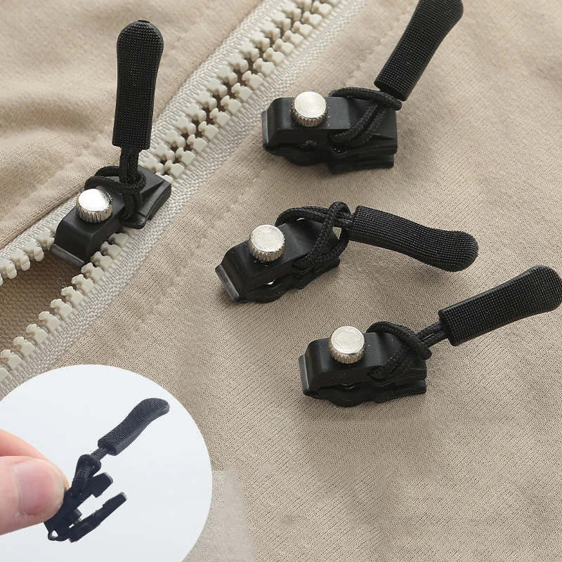 2/6/10 Pieces Zipper Repair Kit Universal Instant Replacement