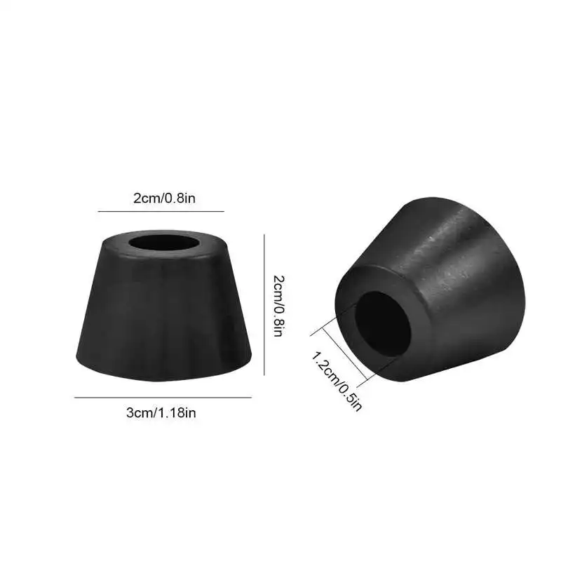8 Pcs 30x20mm 고무 피트 HiFi 스피커에 대 한 나사와 Anti-vibration 기본 패드 스탠드 기타 앰프 자동차 서브 우퍼