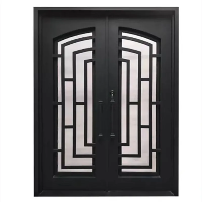 

Doors and Windows Custom Doors European Country Outdoor Rust-proof Wrought Iron Door Interior Sliding Door Custom