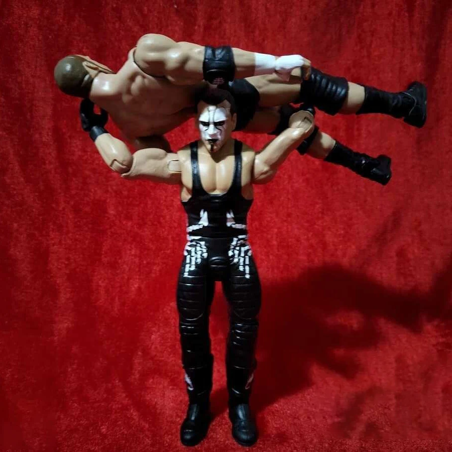 6.5 ''Sting & Roman Overs & Hhh Wwe Aew Action Figure Wrestling Figure Display Collection Festival Gift