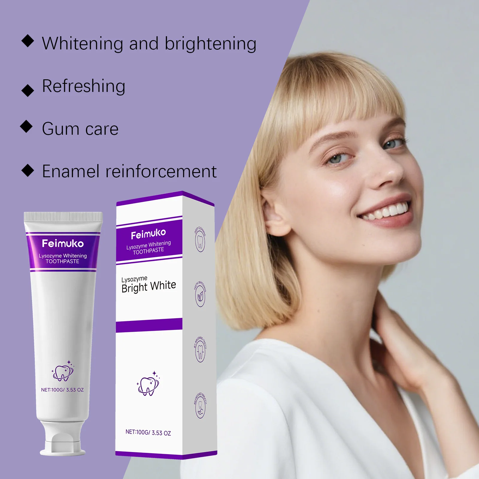 Teeth Whitening Toothpaste Removes Plaque Stains Reduce Tartar Dental Bleaching Keep Mouth Fresh Oral Hygiene Cleasing_voghion.com