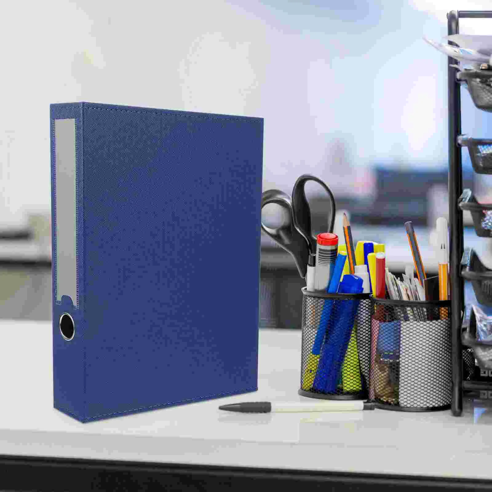 

Классический тетрадь формата A4, папка для документов, деловой справочный (синий) папка, папка для документов