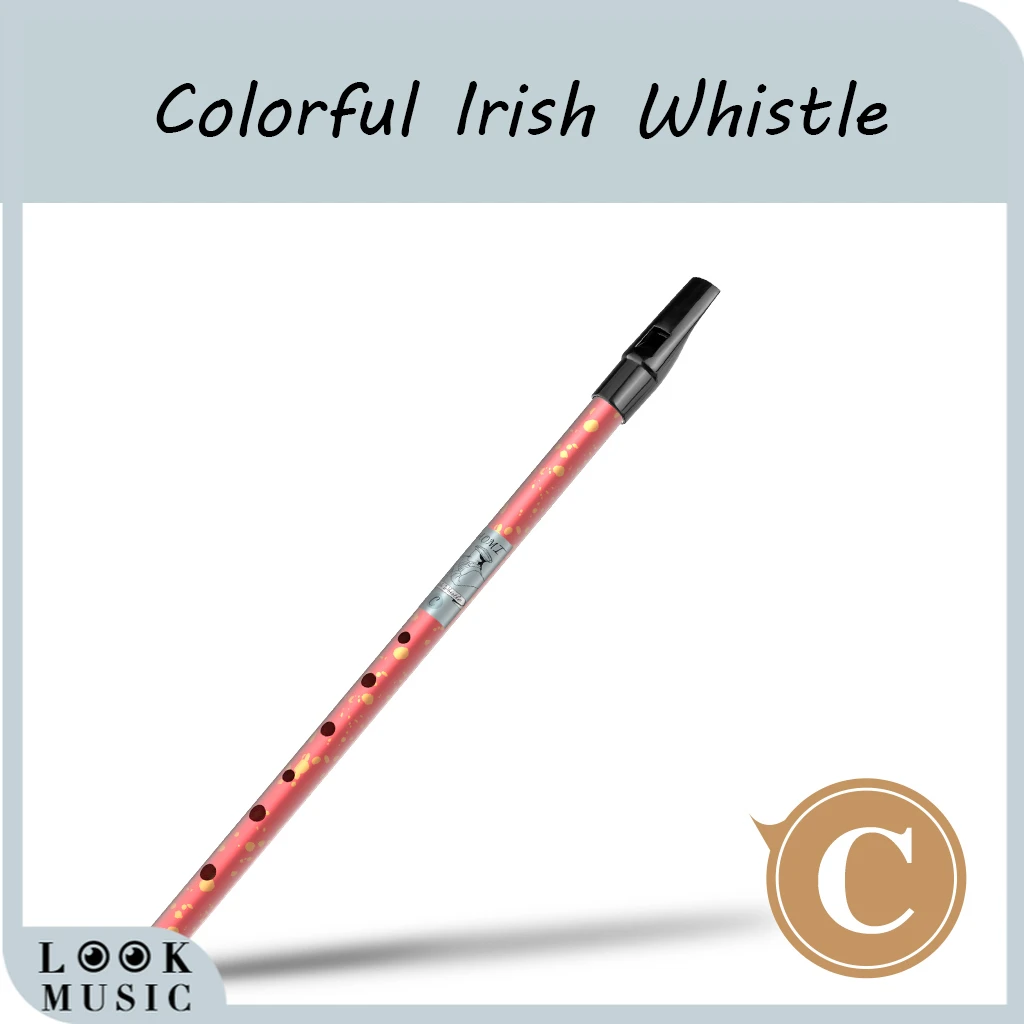 Naomi Irish Tin天然石カラフルホイッスルcキー木工器具英語flageolet フルート Aliexpress