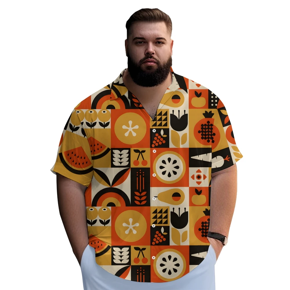 Hawaiian Men's Shirt 3d Printed Blouses Casual Harajuku Shirt Loose Breathable Oversized Fashion Shirts For Men Vintage Camisas 5