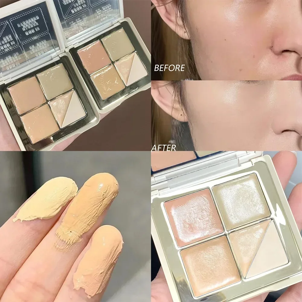 5 Colors Concealer Palette Color Correcting Concealer Palett Face Contouring Brighten Covers Acne Dark Circles Blemishe Cosmetic