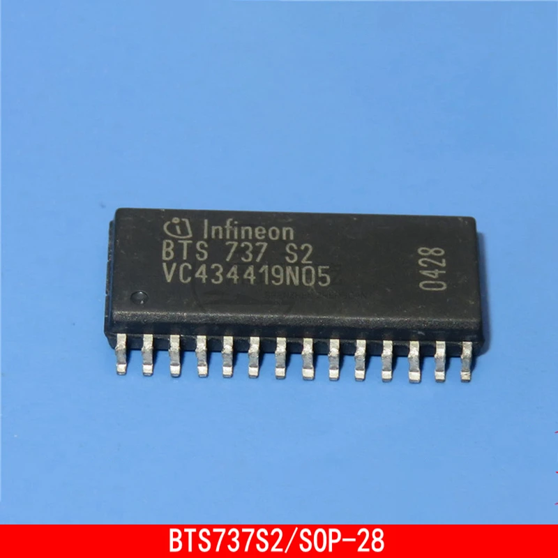 10pcs lot ch341a ch341 sop28 usb serial chip programming ic new original in stock 1-10PCS BTS737 BTS737S2 SOP28 Vulnerable chip of automobile board